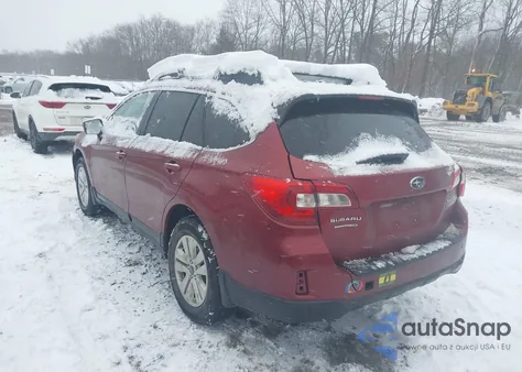 2015 Subaru Outback 2.5I Premium from USA, damaged, VIN 4S4BSADC2F3254793